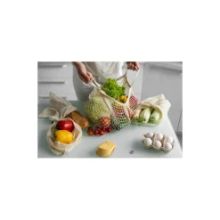 Filet à provisions écru