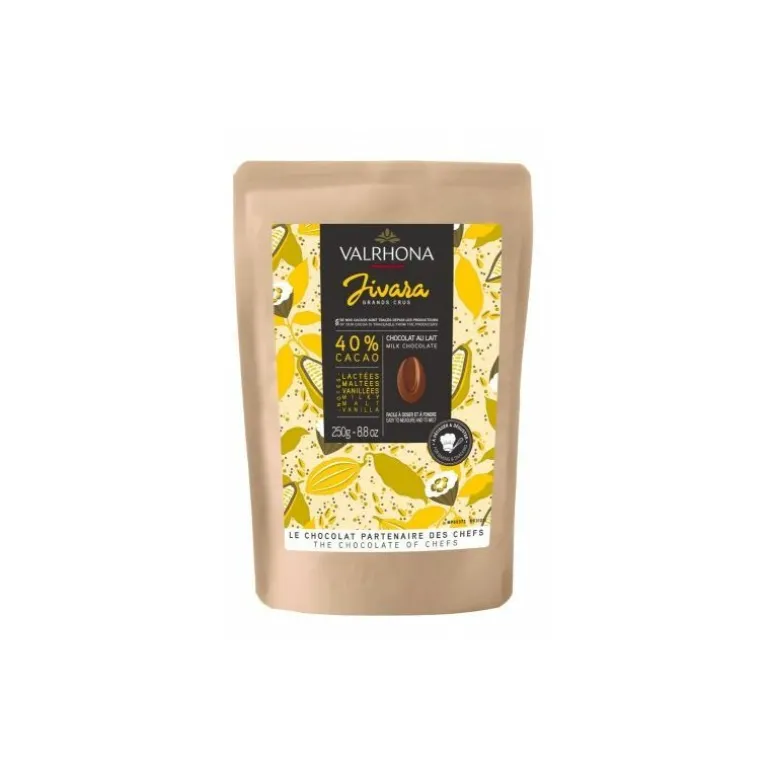 Fèves chocolat lait Jivara 40% 250 g