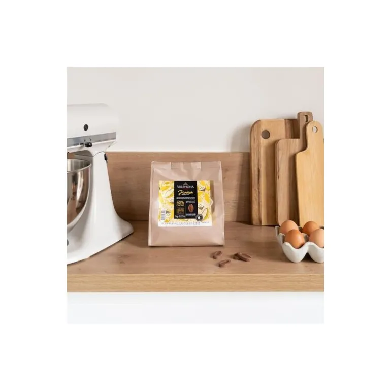 Fèves chocolat lait Jivara 40% 1 kg
