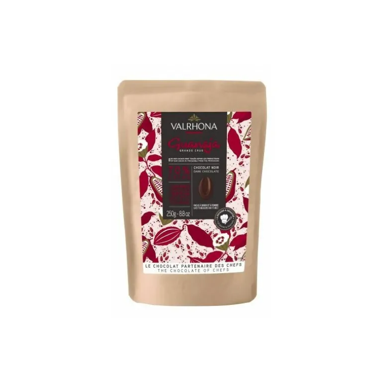 Fèves chocolat noir Guanaja 70% 250 g