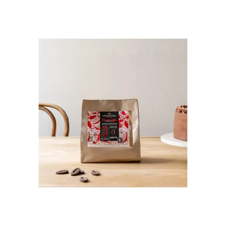 Fèves chocolat noir Guanaja 70% 1 kg