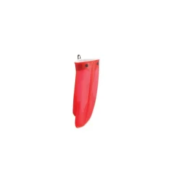 Gant silicone et coton rouge