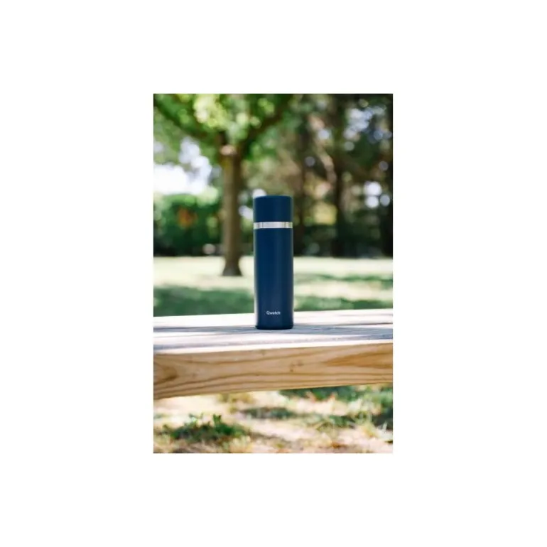 Gourde Thermos isotherme bleu nuit 75 cl