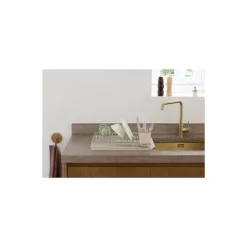 Égouttoir à vaisselle beige 49 x 38,5 x 14 cm