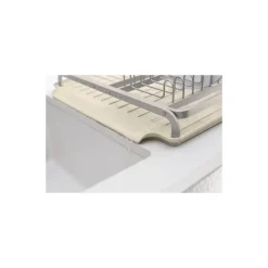 Égouttoir à vaisselle beige 49 x 38,5 x 14 cm
