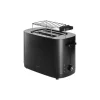 Grille pain toaster 2 tranches noir