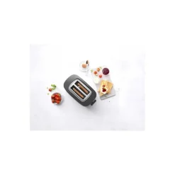 Grille pain toaster 2 tranches noir