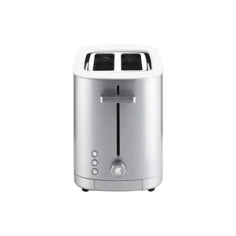 Grille pain toaster 2 tranches argent