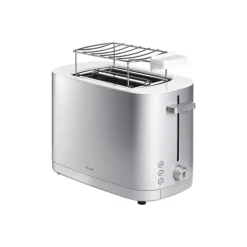 Grille pain toaster 2 tranches argent