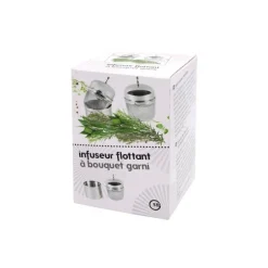 Infuseur flottant à bouquet garni inox