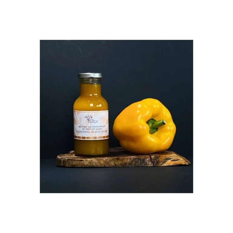 Ketchup gastronomique de poivron jaune 25 cl