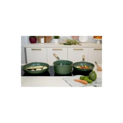 L'Incroyable batterie de cuisine amovible vert fougère