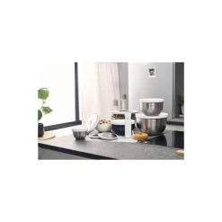 Lot de bols en inox Fresh & Save avec couvercle 12 - 18 - 24 cm