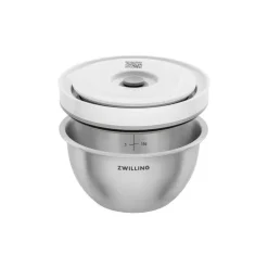 Lot de bols en inox Fresh & Save avec couvercle 12 - 18 - 24 cm