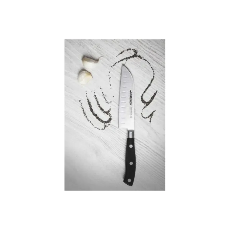 Lot de 3 couteaux Arcos Riviera noirs