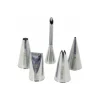 Lot de 5 douilles inox