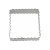 Lot de 3 emporte-pièces inox carré de 4, 5 et 6 cm