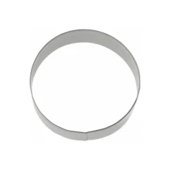 Lot de 3 emporte-pièces inox rond de 4, 5 et 6 cm