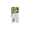 Lot de 2 fourchettes et 2 pinces à escargots inox