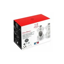 Lot de 2 moulins à poivre et à sel Bistro Peugeot 10 cm