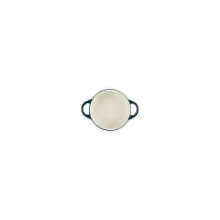 Mini cocotte ronde céramique bleu nuit ø 10 cm