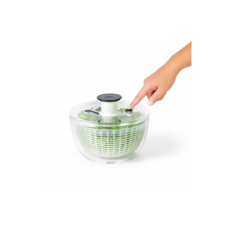Mini-essoreuse à salade transparente