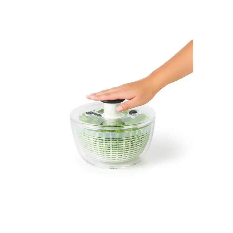 Mini-essoreuse à salade transparente