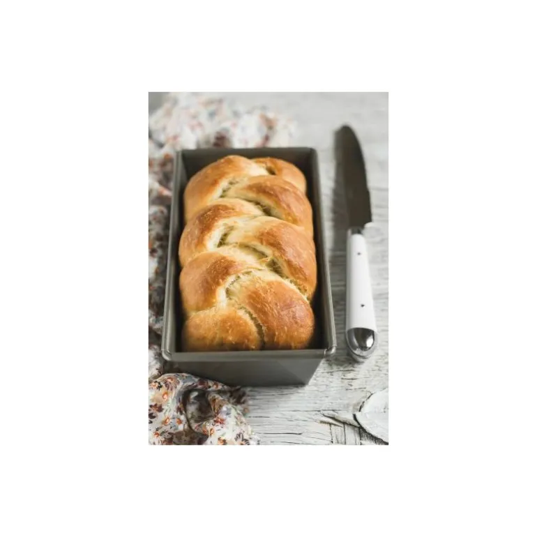 Mini moule à cake acier émaillé 15 cm