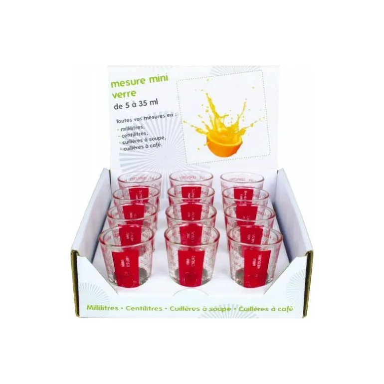 Mini verre mesure 35ml