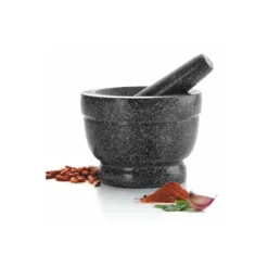 Mortier et pilon granit 12 cm