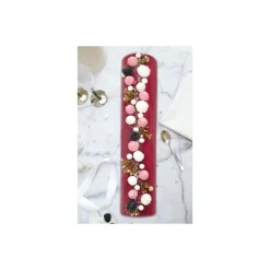 Moule à bûche XXL extensible inox 28-45 cm