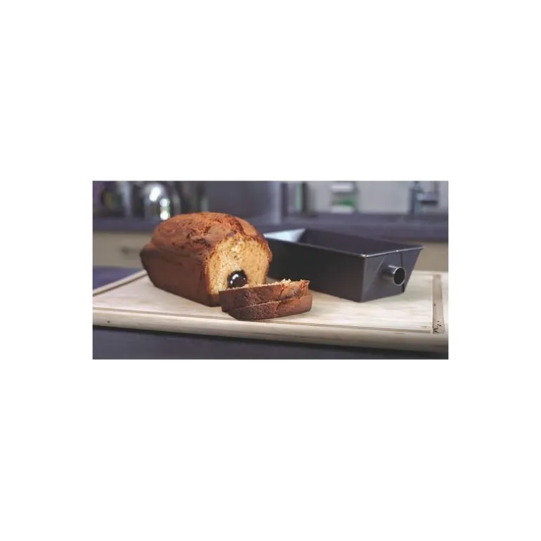 Moule à cake avec insert acier revêtu 25 x 11 cm