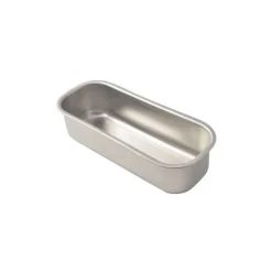 Moule à cake inox nid d'abeille 25 x 11 x 7 cm