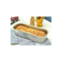 Moule à cake inox nid d'abeille 25 x 11 x 7 cm