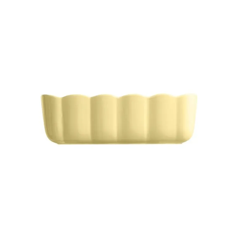 Moule à cake Madeleine jaune vanille 29 cm