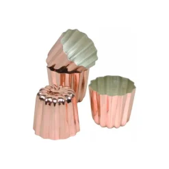Moule cannelé cuivre ø 5,5 cm