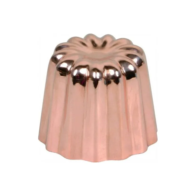 Moule cannelé cuivre ø 5,5 cm