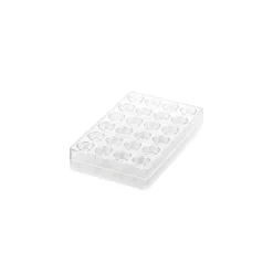 Moule chocolat tritan avec insert silicone Semisfera 01