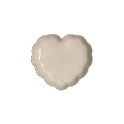 Moule coeur céramique Madeleine argile 26,5 cm