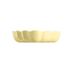 Moule Coeur Madeleine jaune vanille 26,5 cm
