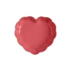 Moule cœur céramique collection Madeleine rose candy 26,5 cm