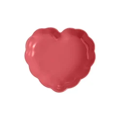Moule cœur céramique collection Madeleine rose candy 26,5 cm