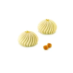Moule 3D silicone mini Wave 6 empreintes ø 7,3 cm