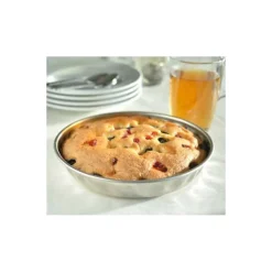 Moule à gâteau inox nid d'abeille Ø 28 x 4 cm