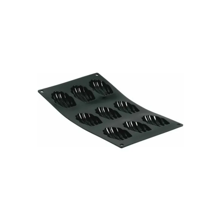Moule 9 madeleines Moul'flex 30 x 17,6 cm