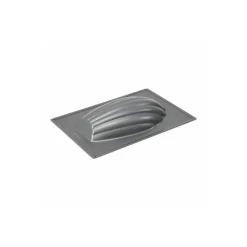 Moule à madeleine XXL acier revêtu 20 cm