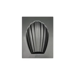 Moule à madeleine XXL acier revêtu 20 cm
