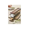 Moule rectangulaire pliant inox 24 x 5 x 6 cm
