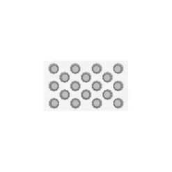 Moule silicone charlotte 18 empreintes