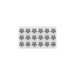 Moule silicone fleur 18 empreintes